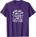 This Girl Will Change The World - Adult & Kids T-Shirts, Sweatshirts & Hoodies apparel design preview 1