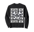 Coquette Soccer Bonus Mom Matching Sweatshirt - Graphic Print for Adults - T-Shirt, Sweatshirt, Hoodie