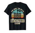 Myth Legend Dad Backstroke T-Shirt - Graphic Print for Adults - T-Shirt, Sweatshirt, Hoodie