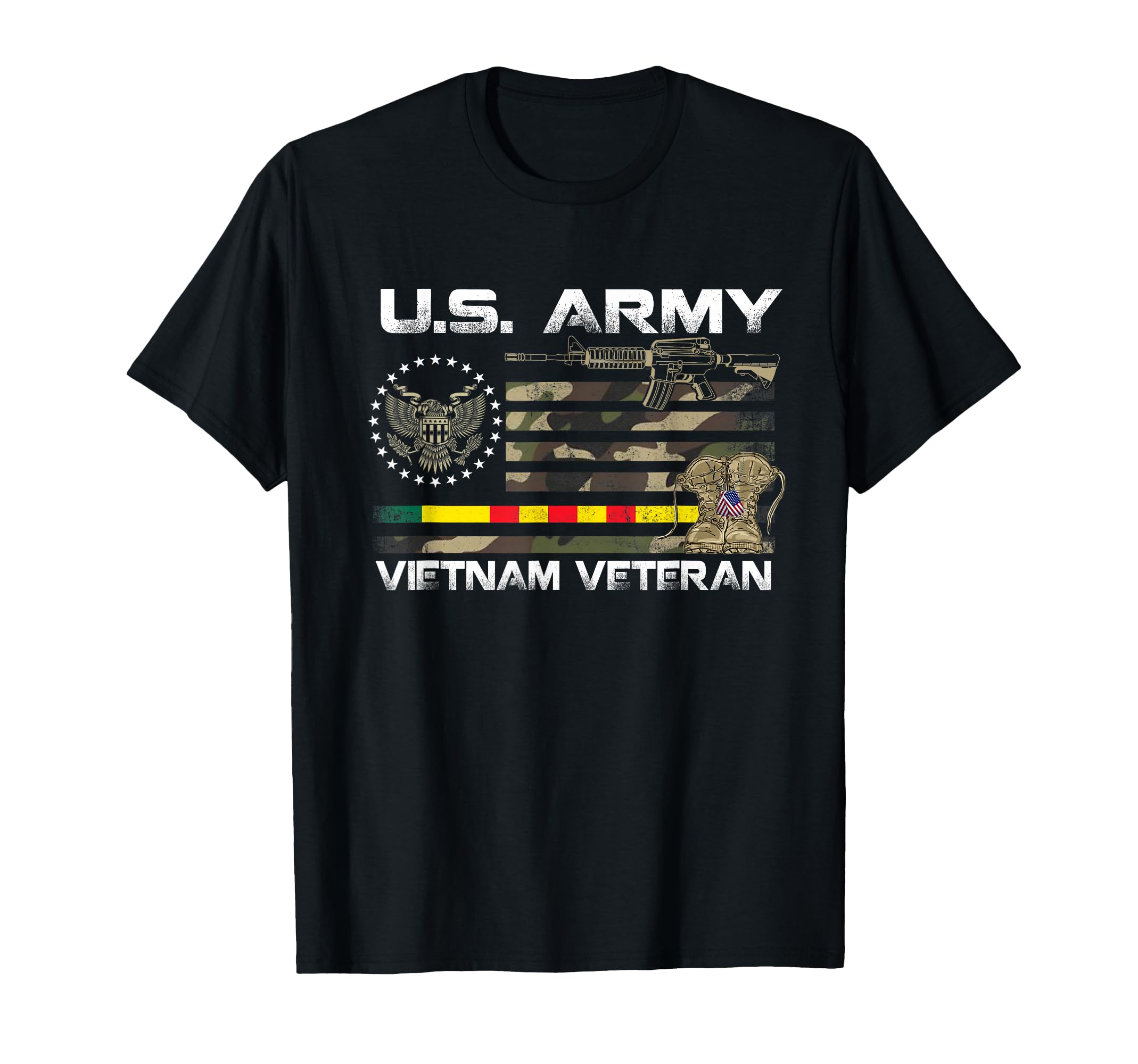 U S Army Vietnam Veteran Vietnam T-Shirt - Novelty Apparel for Adults - T-Shirt, Sweatshirt, Hoodie