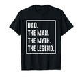 Dad Mynth Legend Fathers Day Best Dad T-Shirt - Streetwear Style for Adults - T-Shirt, Sweatshirt, Hoodie