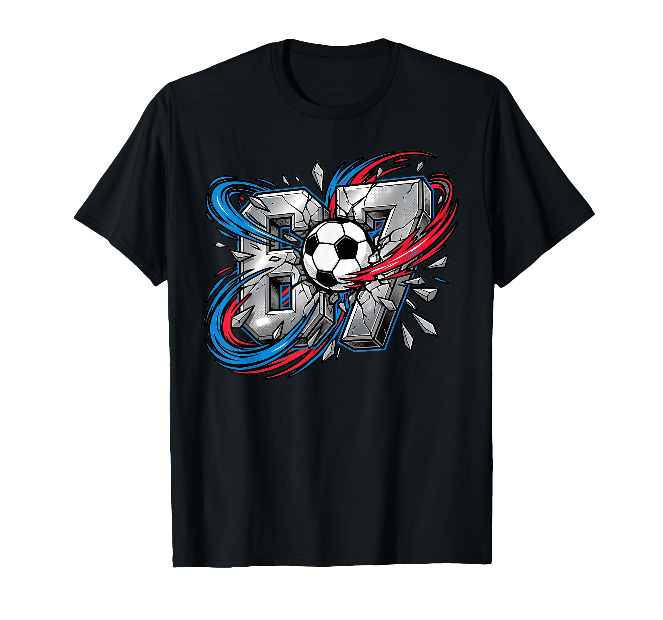 Six Seven 67 Soccer Ice Drip T-Shirt - Custom Art Print Men Women - T-Shirt, Sweatshirt, Hoodie
