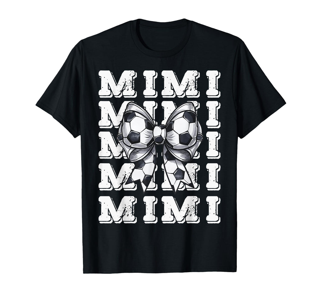 Coquette Soccer Mimi Matching Family Bow T-Shirt - Unique Graphic Unisex - T-Shirt, Sweatshirt, Hoodie