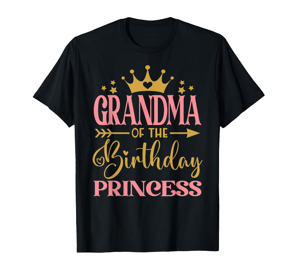 Grandma Birthday 1St Birthday Princess T-Shirt - Unique Graphic for Adults - T-Shirt, Sweatshirt, Hoodie
