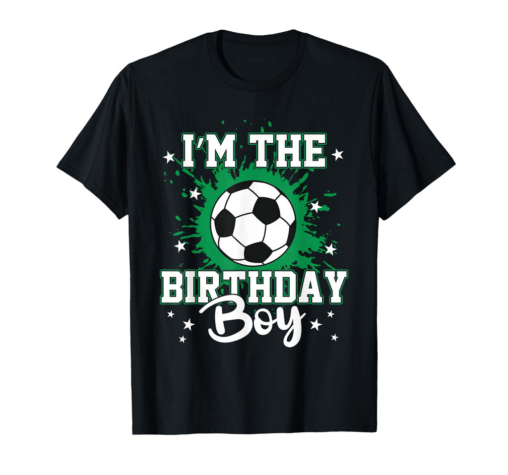 Soccer Ball Sports Birthday Party Im T-Shirt - Graphic Print Unisex - T-Shirt, Sweatshirt, Hoodie