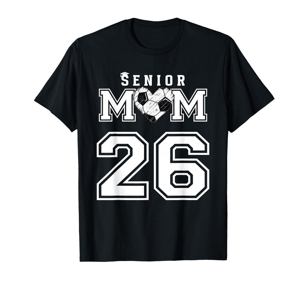 Proud Senior Soccer Mom Custom Jersey T-Shirt - Graphic Print Men Women - T-Shirt, Sweatshirt, Hoodie