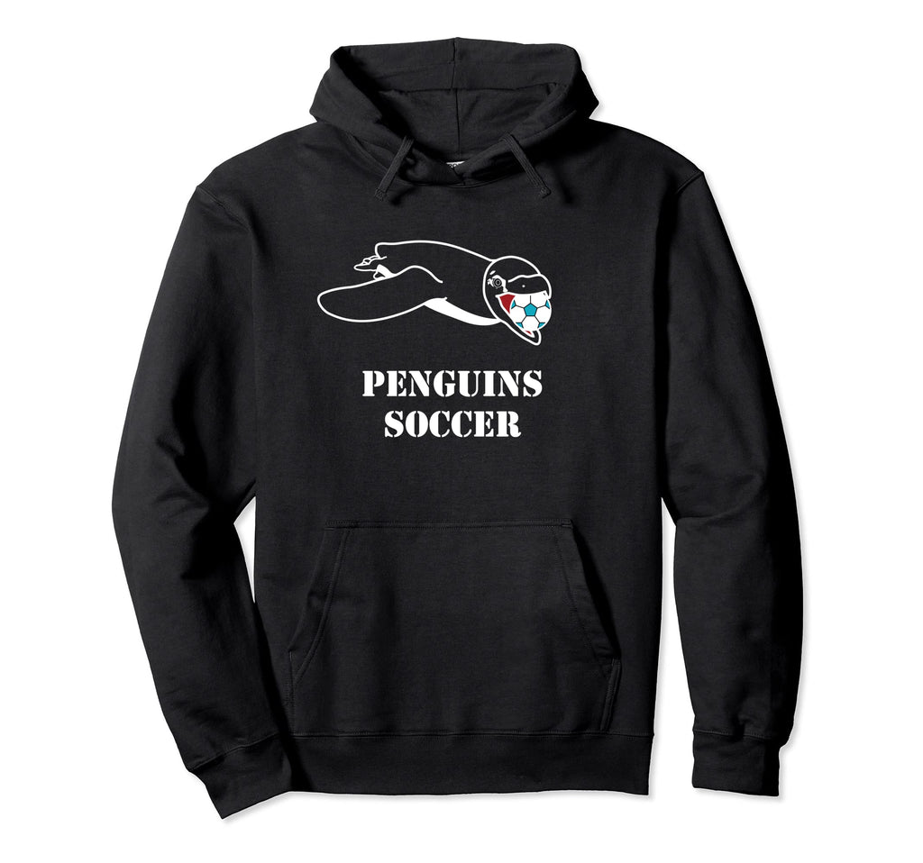 Penguins Soccer Hoodie - Custom Art Print Men Women - T-Shirt, Sweatshirt, Hoodie