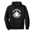 Dad Bod Behind Bump Funny Pregnancy Hoodie - Streetwear Style for Adults - T-Shirt, Sweatshirt, Hoodie