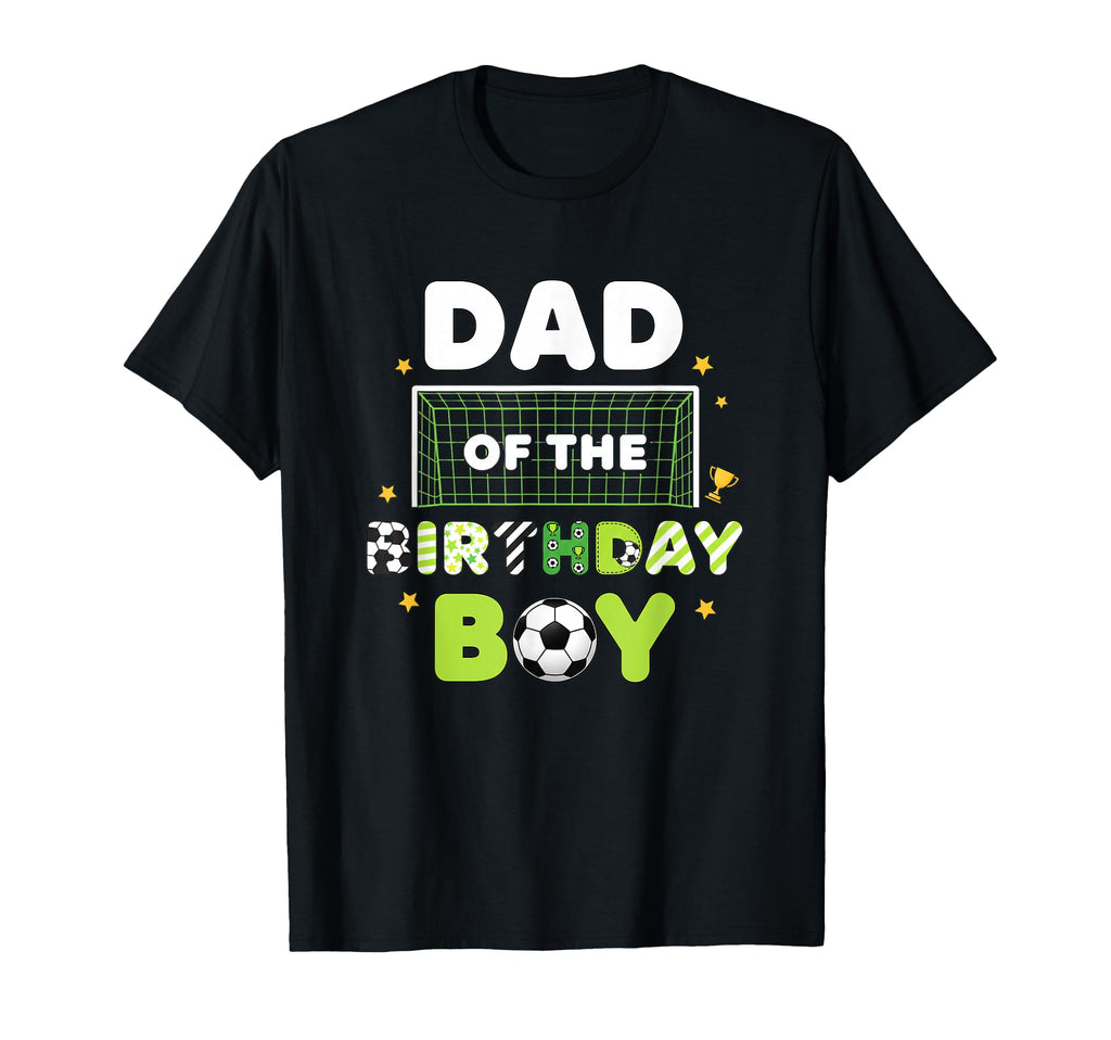 Dad Birthday Soccer Birthday Party T-Shirt - Trendy Graphic for Adults - T-Shirt, Sweatshirt, Hoodie