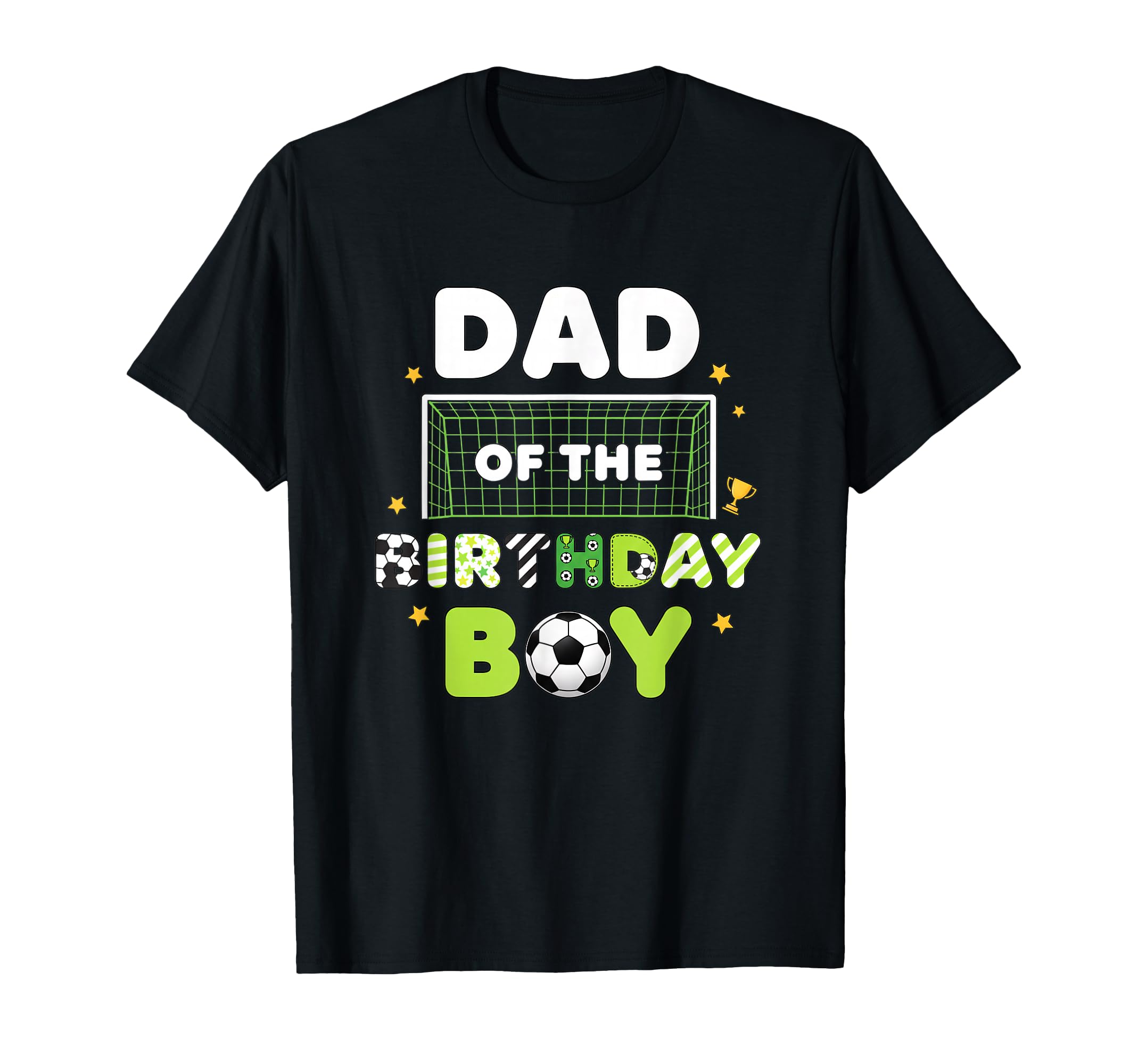 Dad Birthday Soccer Birthday Party T-Shirt - Trendy Graphic for Adults - T-Shirt, Sweatshirt, Hoodie