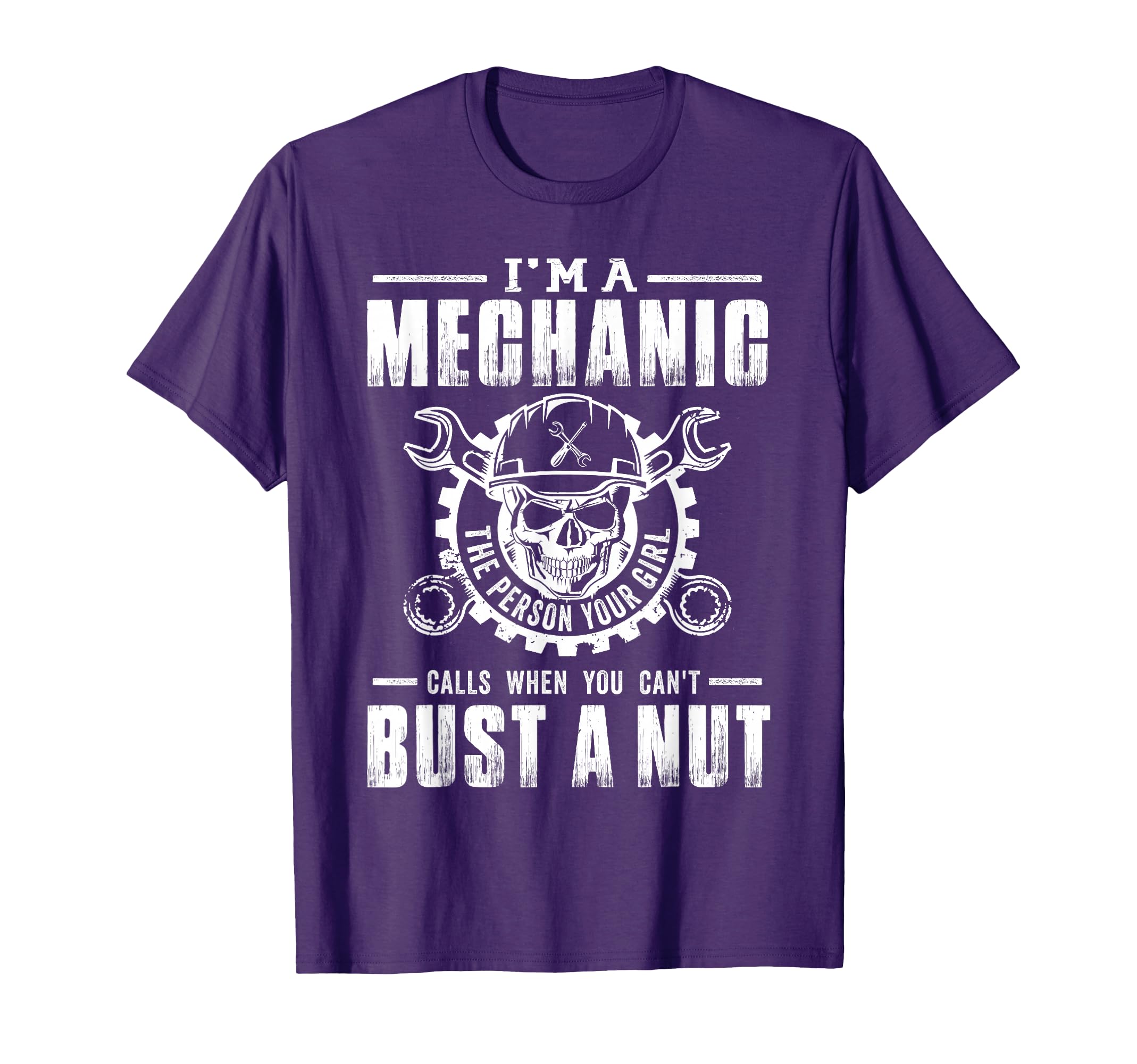Mechanic Im Mechanic Person Your Bust T-Shirt - Minimalist Print Men Women - T-Shirt, Sweatshirt, Hoodie