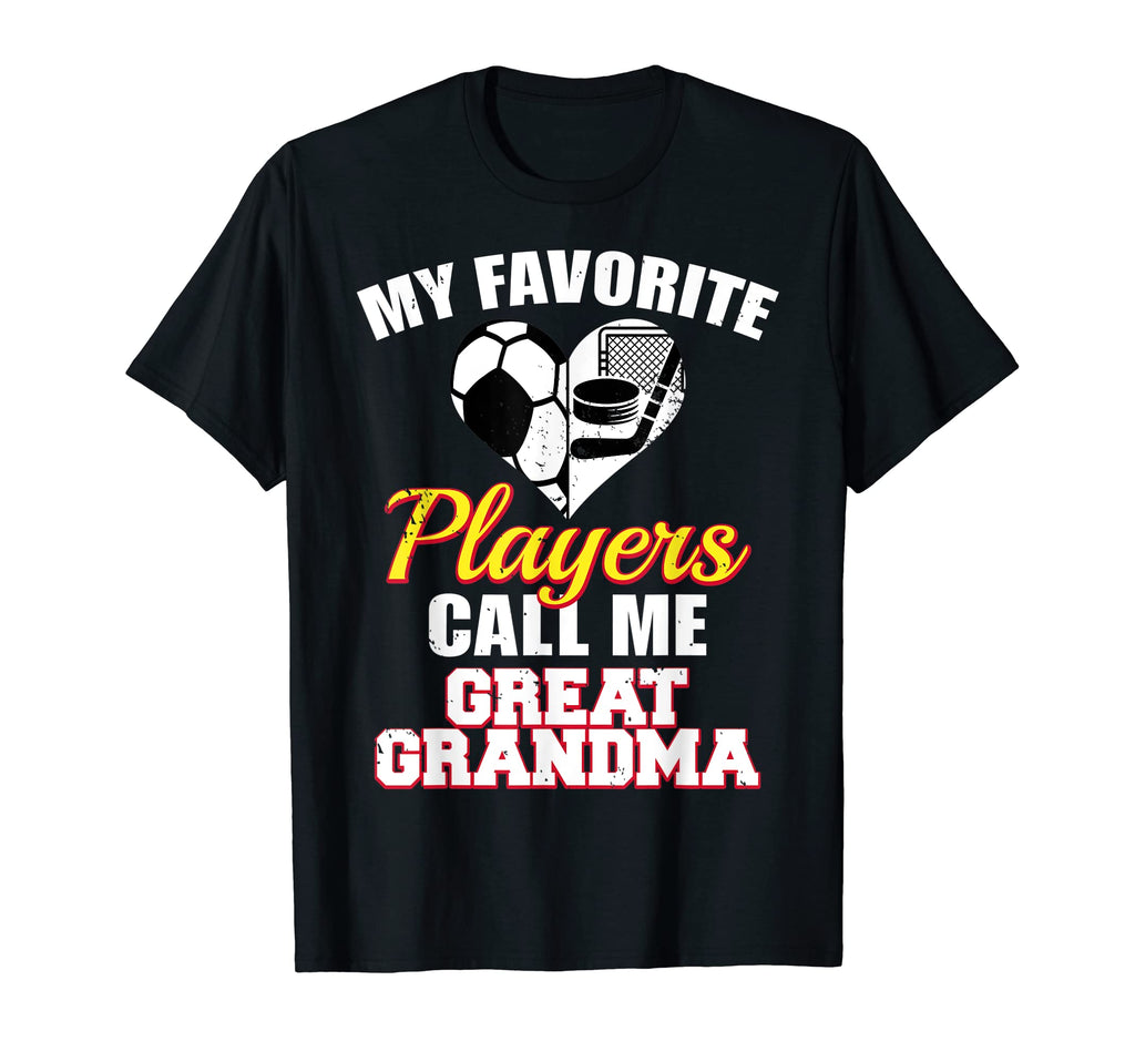 My Favorite Soccer Hockey Players Call T-Shirt - Custom Art Print Unisex - T-Shirt, Sweatshirt, Hoodie
