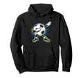 Dabbing Soccer Player Fan Hoodie - Graphic Print Unisex - T-Shirt, Sweatshirt, Hoodie