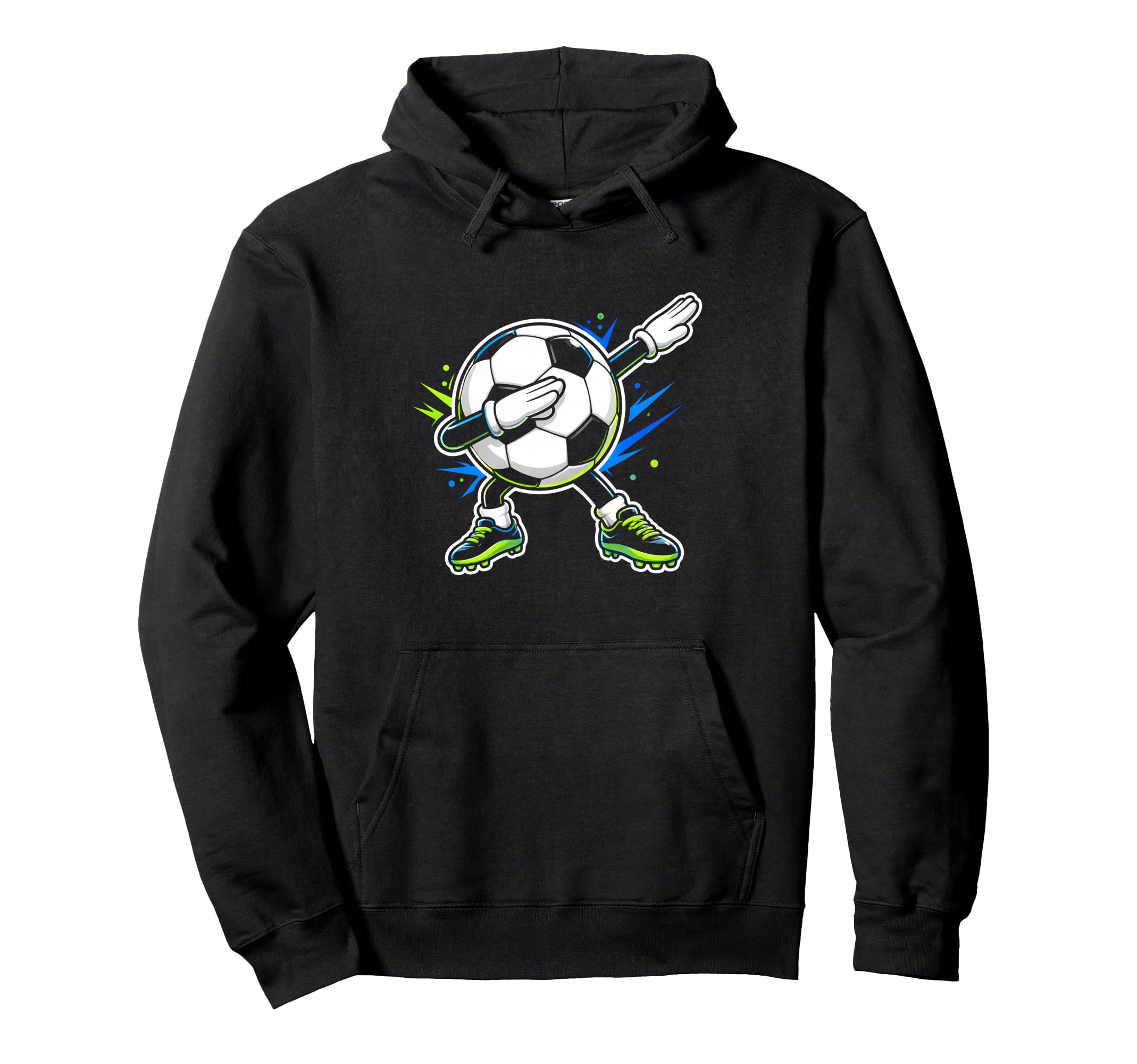 Dabbing Soccer Player Fan Hoodie - Graphic Print Unisex - T-Shirt, Sweatshirt, Hoodie