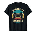 Daddy Again 2024 I Leveled Up To Dad 2 T-Shirt - Graphic Print for Adults - T-Shirt, Sweatshirt, Hoodie