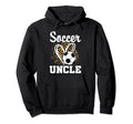 Soccer Uncle Leopard Heart Hoodie - Custom Art Print for Adults - T-Shirt, Sweatshirt, Hoodie