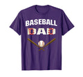Baseball Dad Best Gift Fathers T-Shirt - Minimalist Print Unisex - T-Shirt, Sweatshirt, Hoodie