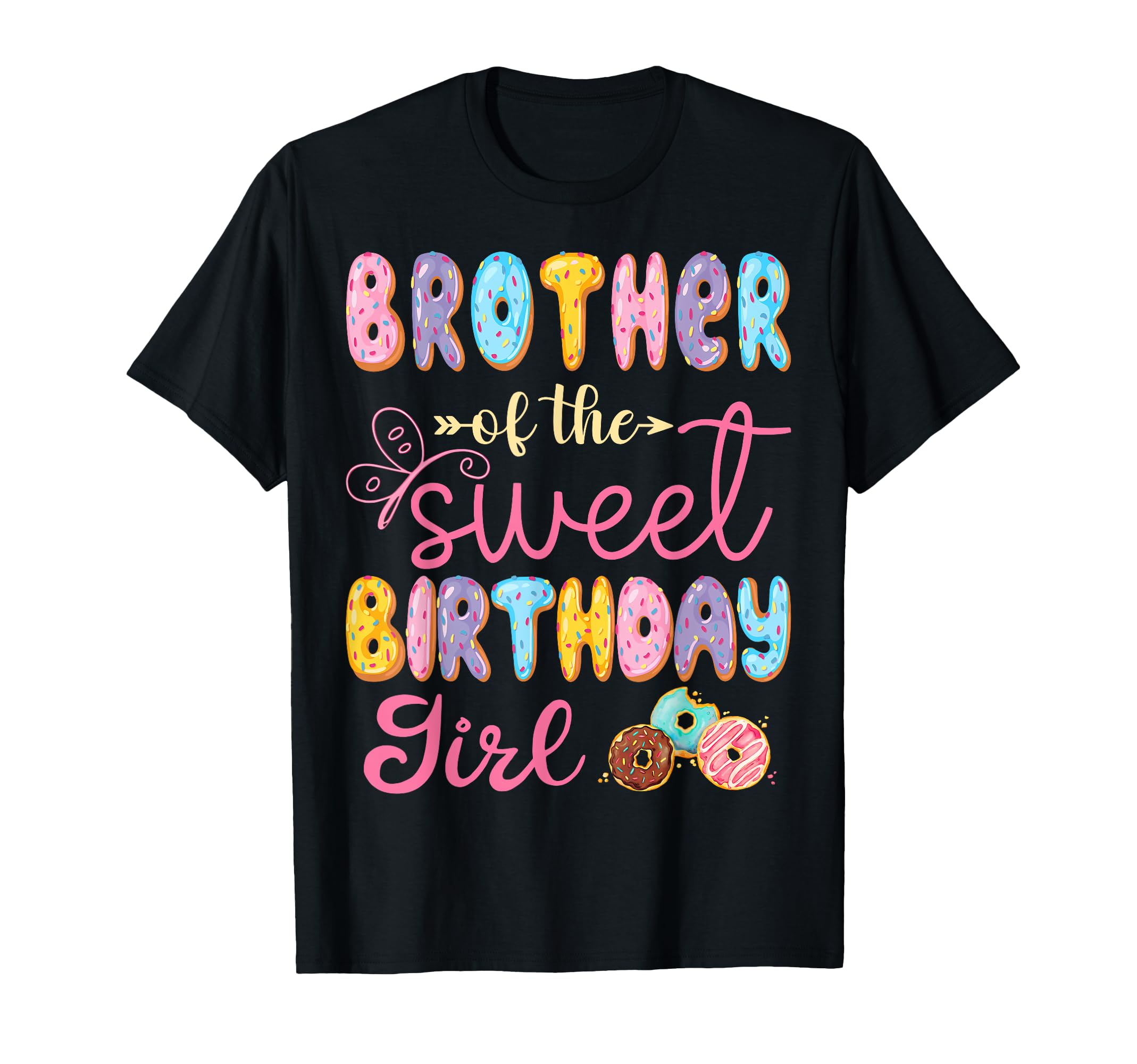 Brother Sweet Birthday Donut Lover T-Shirt - Aesthetic Graphic for Adults - T-Shirt, Sweatshirt, Hoodie