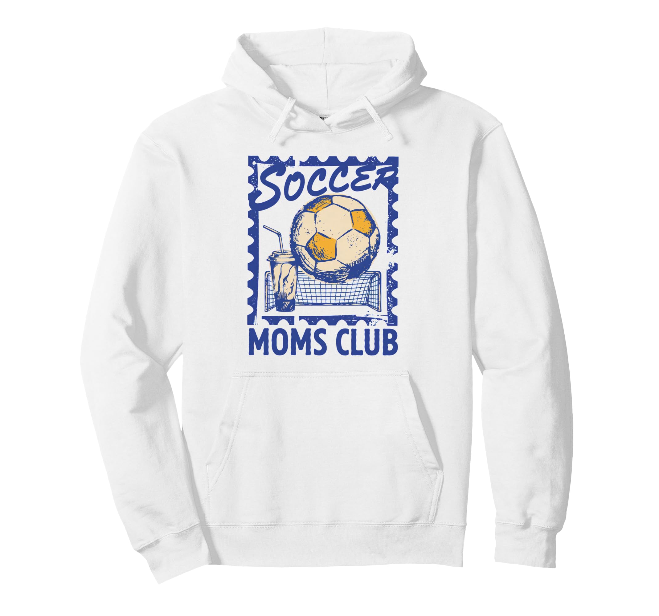 Soccer Football Moms Club Funny Sports Hoodie - Streetwear Style Unisex - T-Shirt, Sweatshirt, Hoodie
