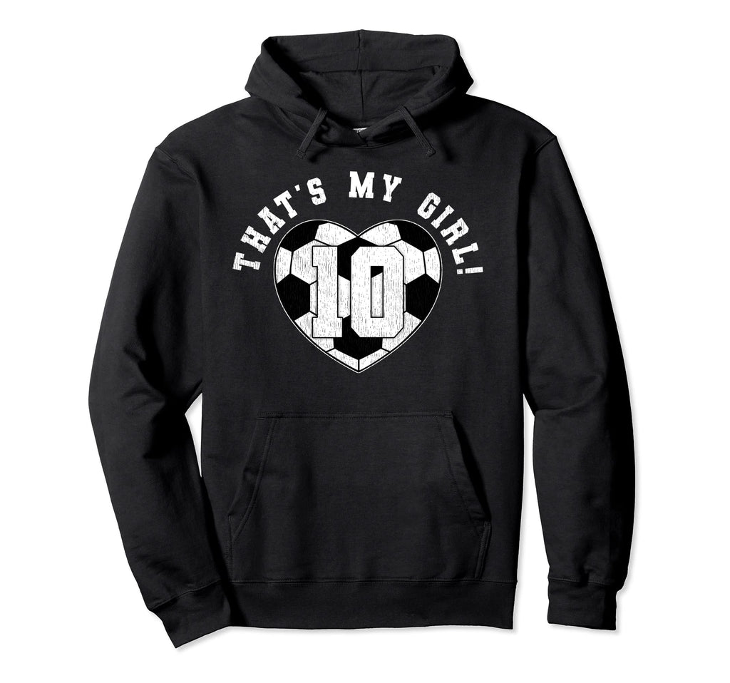 Thats My Soccer Player Mom Dad Jersey Hoodie - Minimalist Print Unisex - T-Shirt, Sweatshirt, Hoodie