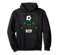 Grandma Birthday Soccer Theme Matching Hoodie - Novelty Apparel Unisex - T-Shirt, Sweatshirt, Hoodie