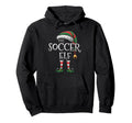 Soccer Elf Matching Family Soccer Elf Hoodie - Fun Novelty Design Men Women - T-Shirt, Sweatshirt, Hoodie