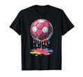 Soccer Ball Drip Ice Cream Drip Game T-Shirt - Streetwear Style for Adults - T-Shirt, Sweatshirt, Hoodie