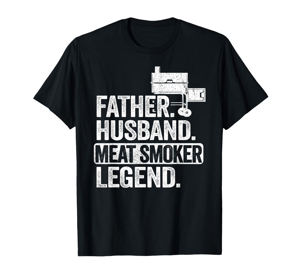 Father Husband Meat Smoker Legend T-Shirt - Custom Art Print for Adults - T-Shirt, Sweatshirt, Hoodie