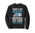 My Incredible Nephew Soccer Aunt Sweatshirt - Unique Graphic for Adults - T-Shirt, Sweatshirt, Hoodie