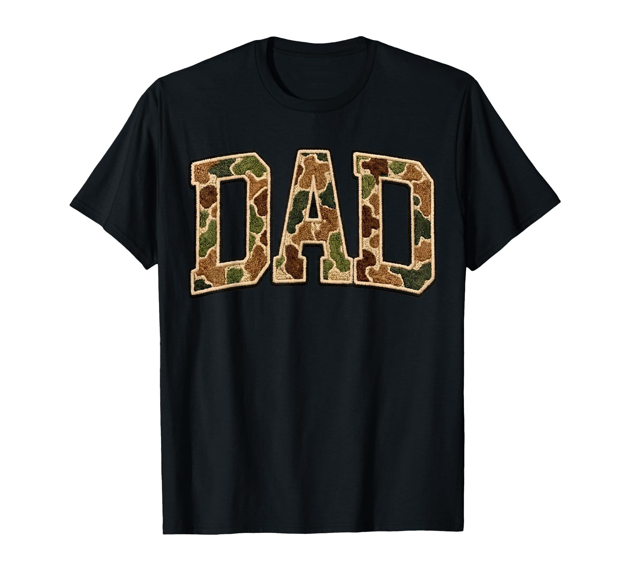 Camo Dad Hunting Hunter Outdoor Deer T-Shirt - Minimalist Print Men Women - T-Shirt, Sweatshirt, Hoodie