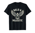 Bald Majestic Sexy Bald Guy Funny Dad T-Shirt - Custom Art Print Unisex - T-Shirt, Sweatshirt, Hoodie