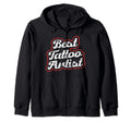 Bearded Inked Dad Make People Bleed Hoodie - Trendy Graphic Men Women - T-Shirt, Sweatshirt, Hoodie