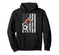 Papa Ballers Funny Usa Flag Soccer Hoodie - Custom Art Print for Adults - T-Shirt, Sweatshirt, Hoodie