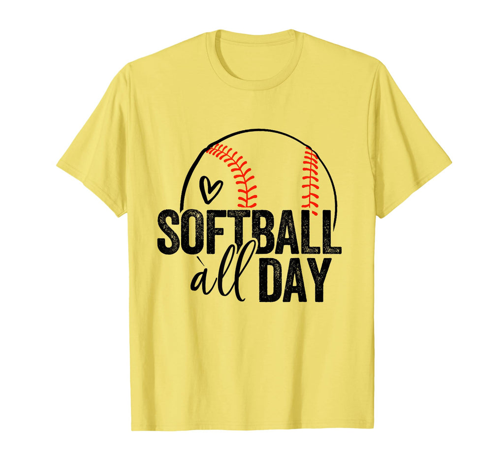 Softball Player Teen Softball T-Shirt - Casual Everyday Wear Men Women - T-Shirt, Sweatshirt, Hoodie