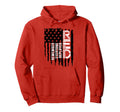 Friday We Wear Red Friday Military Hoodie - Trendy Graphic for Adults - T-Shirt, Sweatshirt, Hoodie
