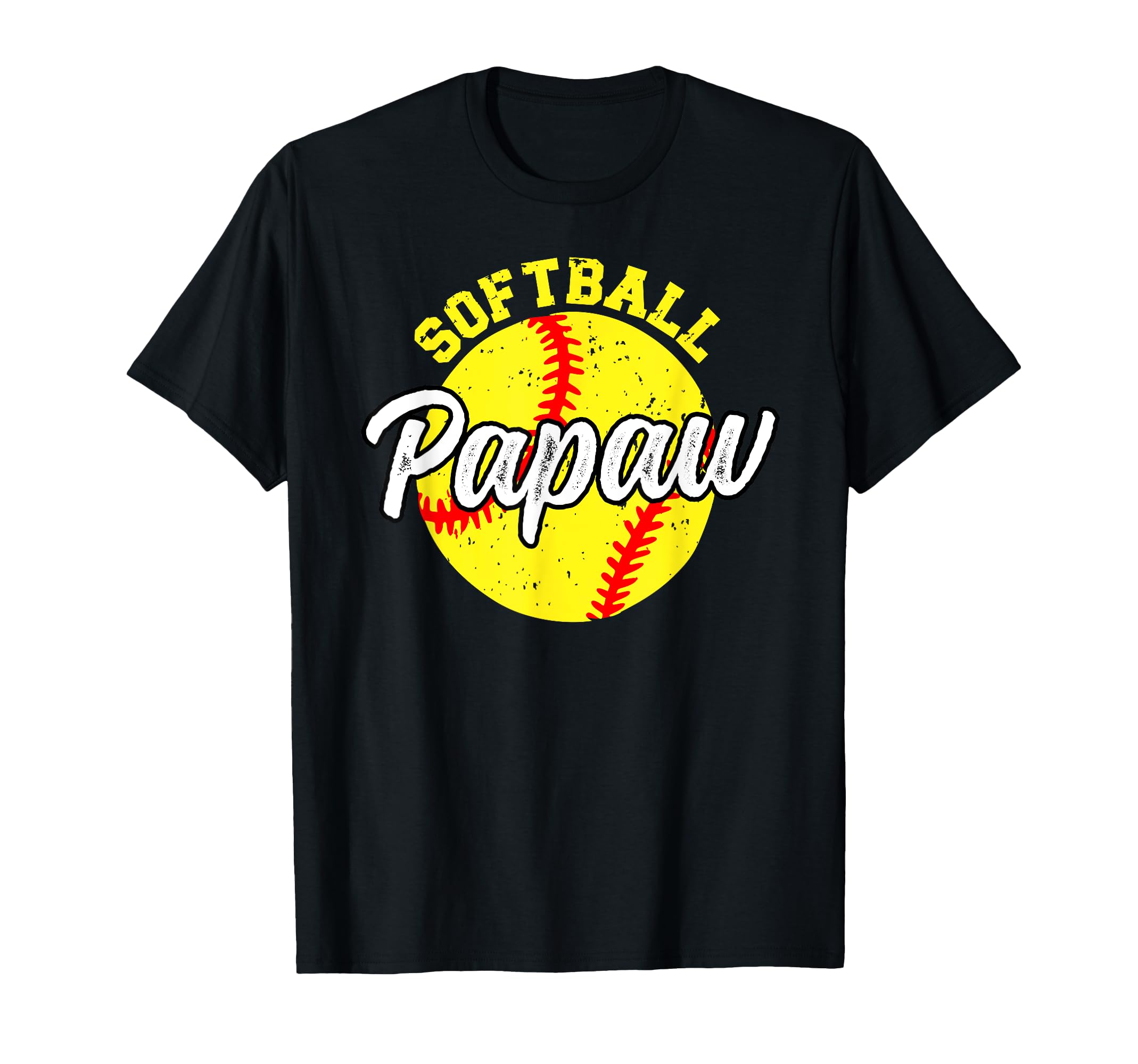 Softball Papaw Grandpa Papaw T-Shirt - Streetwear Style for Adults - T-Shirt, Sweatshirt, Hoodie