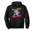 Pass Shoot Sparkle Soccer Player Hoodie - Casual Everyday Wear for Adults - T-Shirt, Sweatshirt, Hoodie