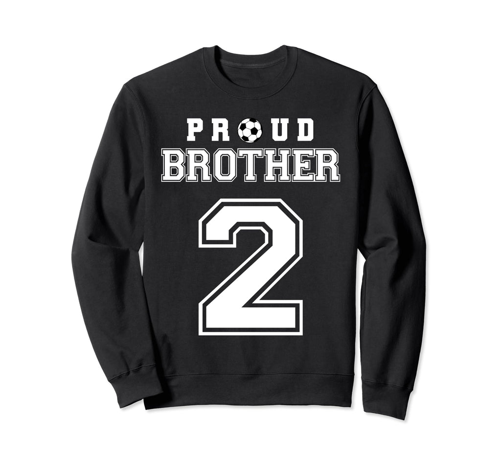 Number 2 Custom Proud Soccer Futbol Sweatshirt - Graphic Print Men Women - T-Shirt, Sweatshirt, Hoodie