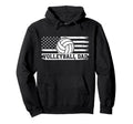 Fathers Day Daddy Papa Volleyball Dad Usa Hoodie - Novelty Apparel Unisex - T-Shirt, Sweatshirt, Hoodie