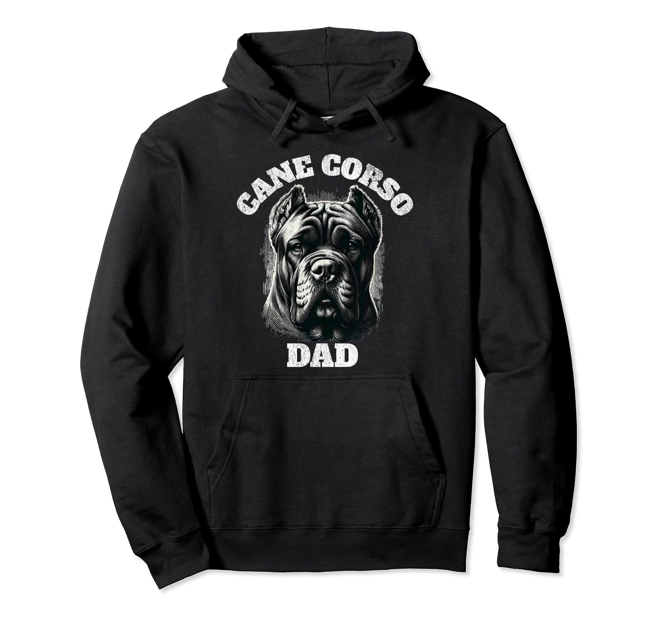 Cane Corso Dad Hoodie - Fun Novelty Design for Adults - T-Shirt, Sweatshirt, Hoodie