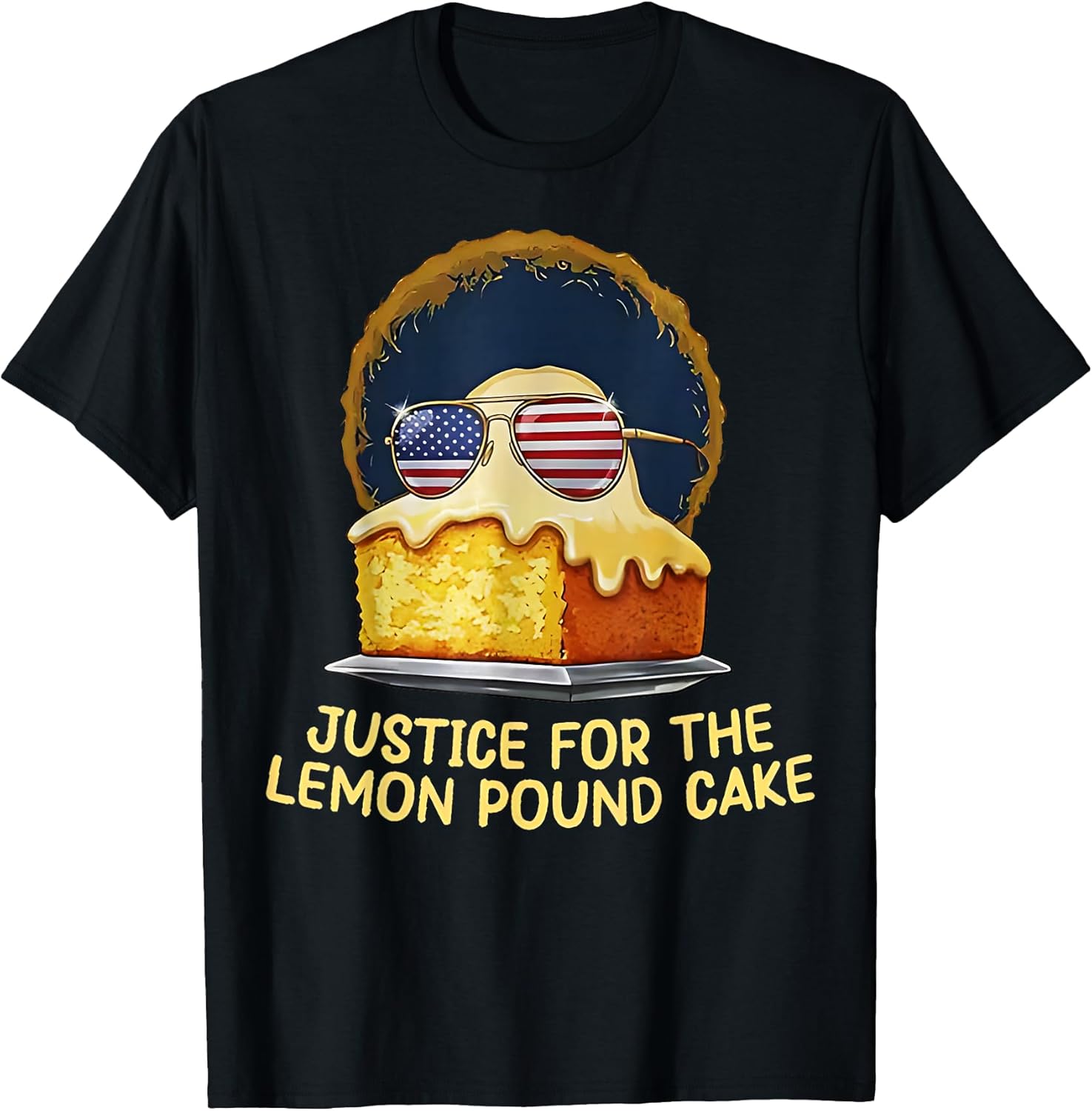 Justice for Lemon Pound Cake Funny Viral Meme - Adult & Kids T-Shirts, Sweatshirts & Hoodies apparel design preview 1