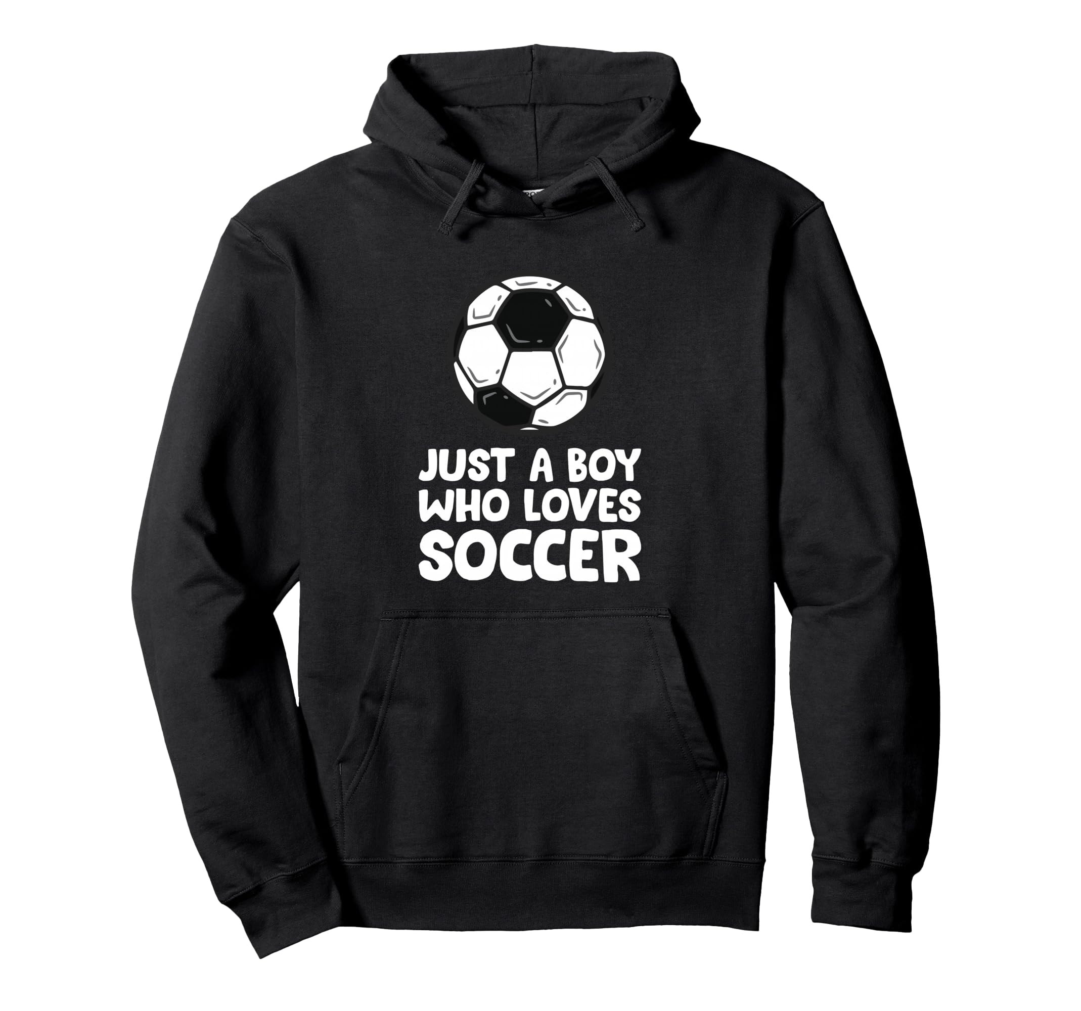 Just Who Loves Soccer Hoodie - Novelty Apparel Unisex - T-Shirt, Sweatshirt, Hoodie