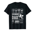 Drummer Musician Funny Multi Tasking Dad T-Shirt - Novelty Apparel Unisex - T-Shirt, Sweatshirt, Hoodie