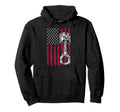 Us Flag Mechanic Dad Rrepair Guy Car Hoodie - Custom Art Print for Adults - T-Shirt, Sweatshirt, Hoodie