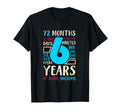 6Th Birthday Gift Son Daughter Age Six 6 T-Shirt - Unique Graphic Unisex - T-Shirt, Sweatshirt, Hoodie