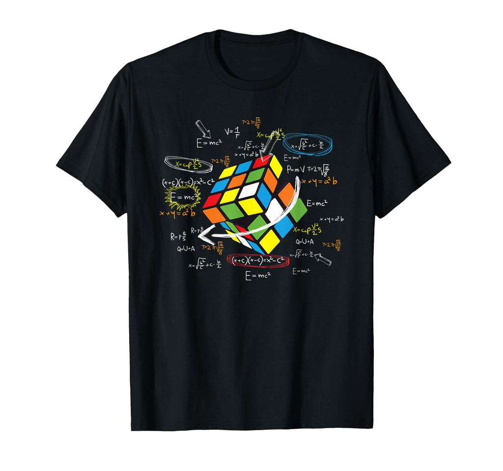 Math Rubik Rubix Rubics Player T-Shirt - Casual Everyday Wear Men Women - T-Shirt, Sweatshirt, Hoodie