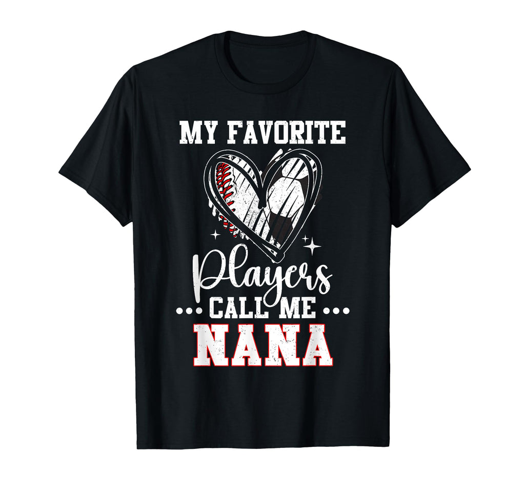 My Favorite Baseball Soccer Players Call T-Shirt - Custom Art Print Unisex - T-Shirt, Sweatshirt, Hoodie