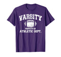 Varsity Football Player High School T-Shirt - Aesthetic Graphic Men Women - T-Shirt, Sweatshirt, Hoodie