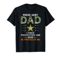 I Protects My Son Proud Army Dad T-Shirt - Aesthetic Graphic for Adults - T-Shirt, Sweatshirt, Hoodie