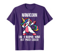 Unicorn Nana Birthday Party Nanacorn T-Shirt - Custom Art Print Unisex - T-Shirt, Sweatshirt, Hoodie